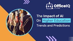 Impact of AI on Higher Education