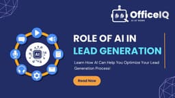 Role of AI in Lead Generation