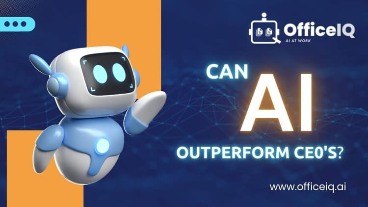 Can AI outperform ceo's