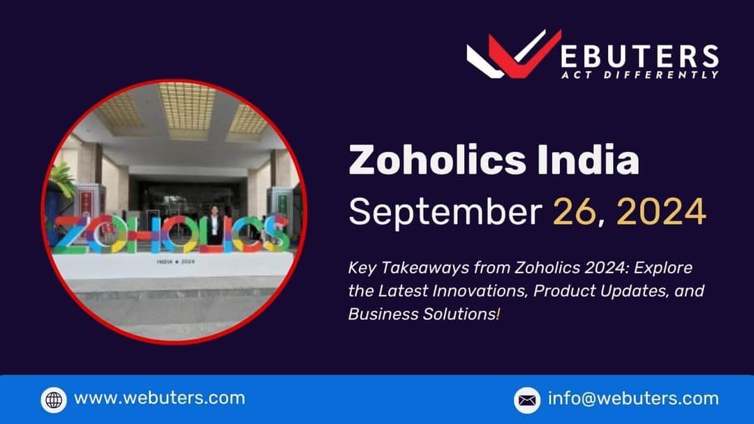 Zoholics India 2024